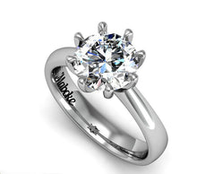 Load image into Gallery viewer, BK Creative Personalised Diamond Solitaire Ring
