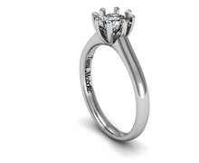 Load image into Gallery viewer, BK Creative Personalised Diamond Solitaire Ring
