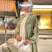 2 Piece Elegant Abayas for Women