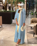 2 Piece Elegant Abayas for Women