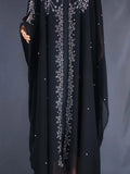 Bat Sleeve Abaya Diamond Kaftan Abaya
