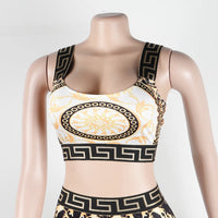 Sexy Print Two-Piece Set