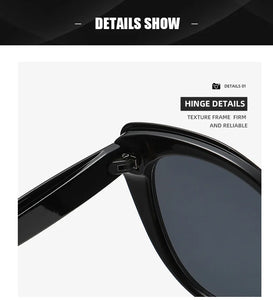 Cat eye shapes women's sunglasses