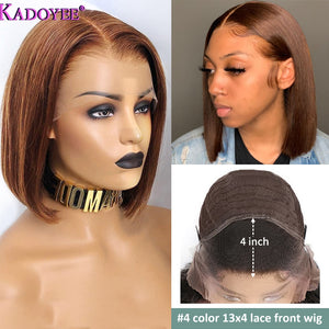 Brazilian Straight Colored Human Hair Wig