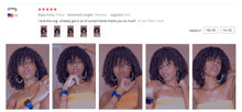 Load image into Gallery viewer, Kinky Afro Curly Wigs With Bangs
