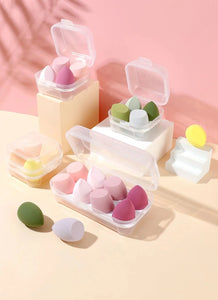 8 PCS Makeup puff Sponge Cosmetics Powder Puff Foundation Make-up for women Blender Makeup Tool Set