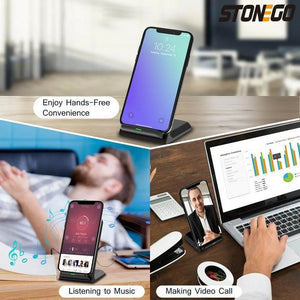 Magnetic Wireless Charging Stand for iPhone 15/14/13/12, iWatch Ultra/8/7/6/5, AirPods 3/2/Pro, Samsung