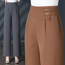 Load image into Gallery viewer, High Quality Woolen Wide Leg Pants
