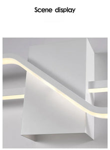 Living Room Wall LED TV Background Wall Light