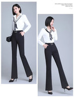 Elegant Bell-bottom Trousers