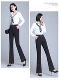 Elegant Bell-bottom Trousers