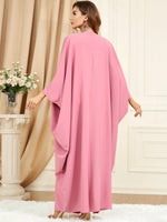 Tassel Bat Sleeve Caftan Abayas