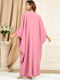 Tassel Bat Sleeve Caftan Abayas