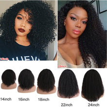 Load image into Gallery viewer, Mongolian Curly Lace Front Human Hair Wig
