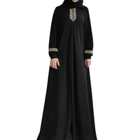Long Embroidery Caftan Abaya