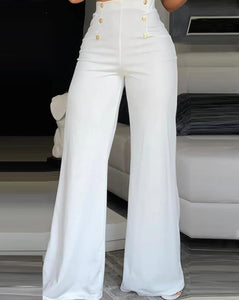 Elegant Wide Leg Boot Cut Pants