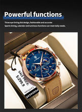 Load image into Gallery viewer, Men&#39;s Chronograph Quartz Sports Watch
