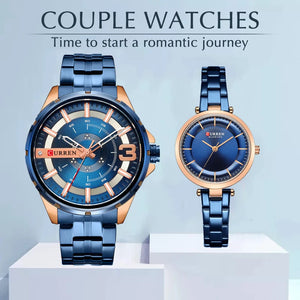 Waterproof Couple Watch Sets