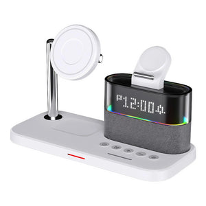 Magnetic Wireless Charging Stand for iPhone 15/14/13/12, iWatch Ultra/8/7/6/5, AirPods 3/2/Pro, Samsung