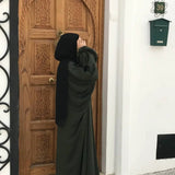 Satin Abaya