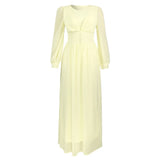 Chiffon Studded A-line Abayas