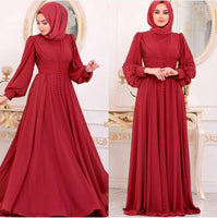 Chiffon Studded A-line Abayas