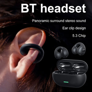 Bone Conduction Wireless Ear Clip Headphones