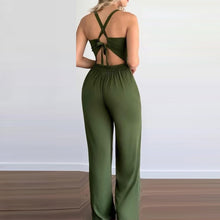 Load image into Gallery viewer, Elegant Sexy Criss Cross Lace Up Jumpsuit
