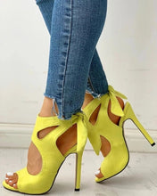 Load image into Gallery viewer, Colorful Bowknot High Heel Pumps
