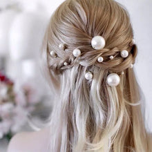 Load image into Gallery viewer, Pearl Hairpins
