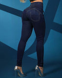 Casual High Waist Skinny Jeans