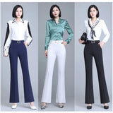 Elegant Bell-bottom Trousers