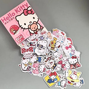 60Pcs/Box Anime Stickers