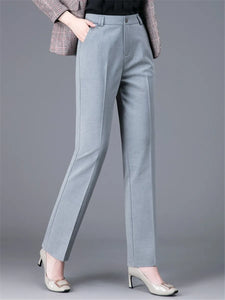 Elegant Slim Fit Office Suit Pants