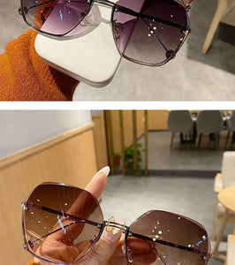 Trend Luxury Metal Sunglasses