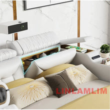 Load image into Gallery viewer, Modern Multifunctional Smart Tech Futuristic Bed
