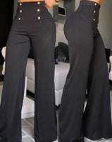 Elegant Wide Leg Boot Cut Pants
