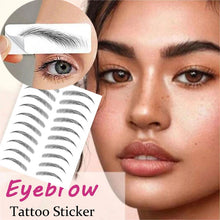 Load image into Gallery viewer, Waterproof Eyebrow Tattoo Sticker
