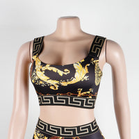 Sexy Print Two-Piece Set