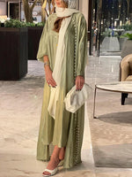 2 Piece Elegant Abayas for Women