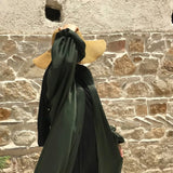 Satin Abaya