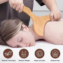 Load image into Gallery viewer, Natural Wooden Lymphatic Drainage Massager
