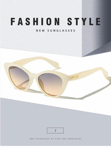 Cat eye shapes women's sunglasses