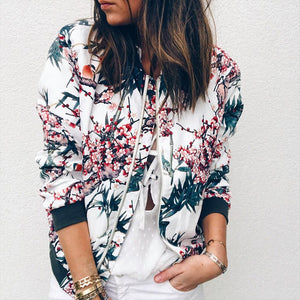 Printed Floral Jacket