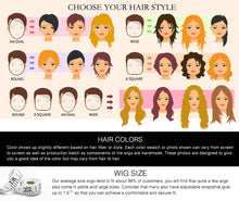 Load image into Gallery viewer, Synthetic Heat-Resistant Blonde Highlights Wigs

