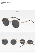 Load image into Gallery viewer, New Polygonal Metal Sunglasses
