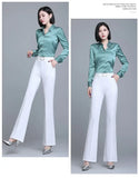 Elegant Bell-bottom Trousers