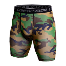 Load image into Gallery viewer, Camouflage Bodybuilding Tights Short
