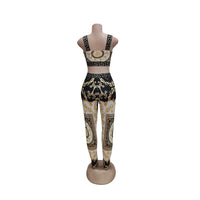 Sexy Print Two-Piece Set