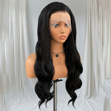 Load image into Gallery viewer, Black 13*4 Body Wave Lace Front Wig
